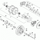 XF 8000 SP Мост привод валов и тормоза в сборе (epuso  /  epu...