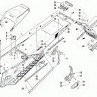 M 8000 SP LTD Туннель, задний бампер, и снег узел закрылка (peus...