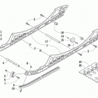 XF 9000 CC SP Рельс скольжения и гусеница