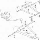 Bearcat Z1 XT LTD Рычаги подвески и стабилизатор