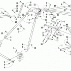 ZR 8000 SP RR NE OS Крепление рулевого управления