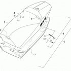 XF 9000 SP LTD Сидение