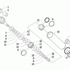 XF 9000 LXR Задняя подвеска ,задний амортизатор