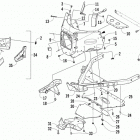 ZR 5000 LXR Передний бампер и рама