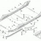 M 8000 HCR Рельс скольжения и гусеница