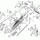 ZR 8000 SP RR NE OS Тунель ,задний бампер и брызговик