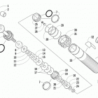 Sno Pro 500 Передний амортизатор
