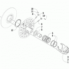 BEARCAT 5000 XT GS ORANGE Привод сцепления