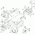 ZR 120 Шасси, скамейка для ног и задний  бампер