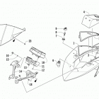 XF 800 Sno Pro LTD Ветровое стекло и панель инструментов