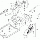 TZ1 Задний бампер ,багажник