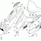 Bearcat 570 XT Лобовое стекло, и передний бампер в сборе (wustl  ...
