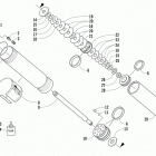 M 9000 HCR Задняя подвеска ,задний амортизатор