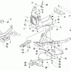 XF 9000 CC SP Передний бампер и рама