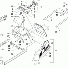 T570 Задний бампер, багажник, брызговик и задний фонарь...