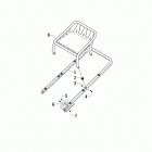 XF 9000 Cross Tour Задний бампер и багажник в сборе   (ctusb  /  ctus...
