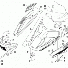 Bearcat 570 XT Капот,ветровое стекло и передний бампер  (Internat...