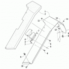 Sno Pro 600 FTP Защита ремня