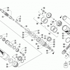 Sno Pro 600 FTP Передняя подвеска амортизатор  (prusg  /  prosg)
