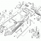 F 800 Sno Pro FTP Тунель ,задний бампер и брызговик