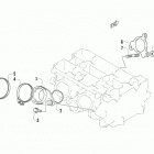 TZ1 Прокладка выпускного коллектора  /  впускной флане...