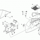 M 1100 Turbo - 153 Ветровое стекло и панель инструментов