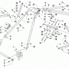 XF 800 Sno Pro LTD Крепление рулевого управления