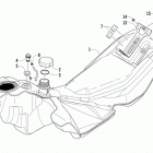 M 1100 Топливный бак