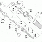 M 800 Задняя подвеска ,задний амортизатор