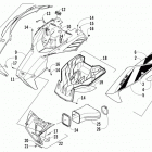 M 800 Sno Pro Капот и воздуховоды
