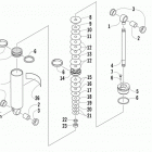 F 800 Sno Pro LTD Задняя подвеска ,задний амортизатор