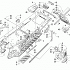 F 800 Sno Pro RR Тунель ,задний бампер и брызговик