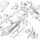XF 800 Sno Pro LTD Тунель ,задний бампер и брызговик