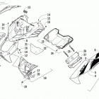 M 1100 Turbo Sno Pro Капот и воздуховоды