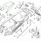 F 800 Sno Pro LTD Тунель ,задний бампер и брызговик