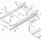 Sno Pro 500 Рельс скольжения и гусеница
