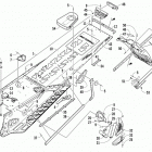 M 1100 Turbo Sno Pro Тунель ,задний бампер и брызговик