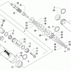 M 1100 Turbo HCR Передний амортизатор