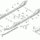 M 1100 Turbo Sno Pro Рельс скольжения и гусеница