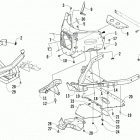 XF 1100 Turbo Sno Pro LTD Передний бампер и рама