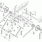 F 800 Sno Pro RR Задняя подвеска ,задний рычаг