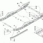 F 800 Sno Pro LTD Рельс скольжения и гусеница