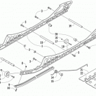 M 800 Sno Pro LTD Рельс скольжения и гусеница