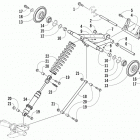 M 800 Задняя подвеска ,задний рычаг