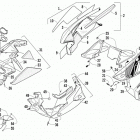 M 1100 Turbo Sno Pro Поддон и обтекатели