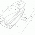 XF 1100 LXR Сидение