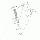 Sno Pro 120 Передний амортизатор