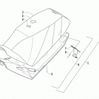 M 1100 Turbo Sno Pro LTD FTP Сидение