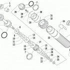 XF 1100 LXR Задняя подвеска ,задний амортизатор