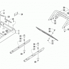 Bearcat 570 XT Задний бампер ,багажник